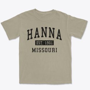 Hanna Missouri Classic Established Premium Heavyweight T-shirt