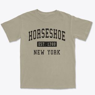 Horseshoe New York Classic Established Premium Heavyweight T-shirt