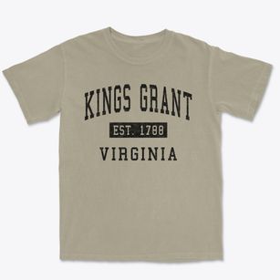 Kings Grant Virginia Classic Established Premium Heavyweight T-shirt