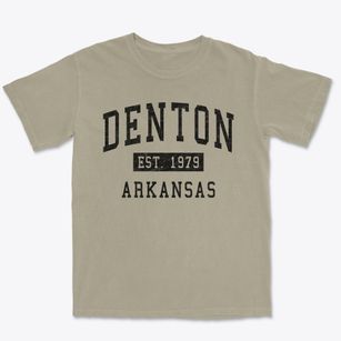 Denton Arkansas Classic Established Premium Heavyweight T-shirt