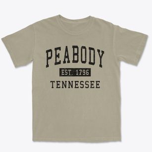 Peabody Tennessee Classic Established Premium Heavyweight T-shirt