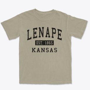Lenape Kansas Classic Established Premium Heavyweight T-shirt