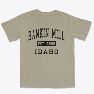 Rankin Mill Idaho Classic Established Premium Heavyweight T-shirt