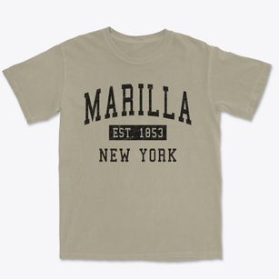 Marilla New York Classic Established Premium Heavyweight T-shirt