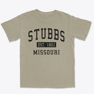 Stubbs Missouri Classic Established Premium Heavyweight T-shirt