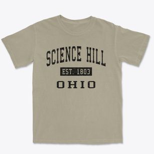 Science Hill Ohio Classic Established Premium Heavyweight T-shirt