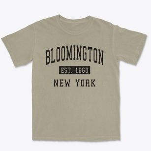 Bloomington New York Classic Established Premium Heavyweight T-shirt
