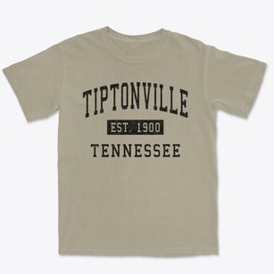 Tiptonville Tennessee Classic Established Premium Heavyweight T-shirt