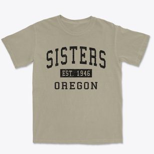 Sisters Oregon Classic Established Premium Heavyweight T-shirt