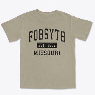 Forsyth Missouri Classic Established Premium Heavyweight T-shirt