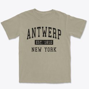 Antwerp New York Classic Established Premium Heavyweight T-shirt
