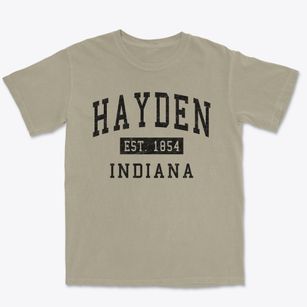 Hayden Indiana Classic Established Premium Heavyweight T-shirt