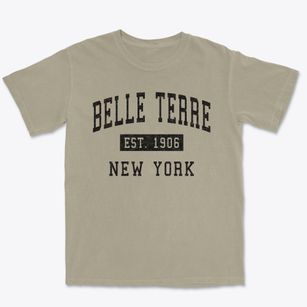 Belle Terre New York Classic Established Premium Heavyweight T-shirt