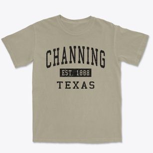Channing Texas Classic Established Premium Heavyweight T-shirt
