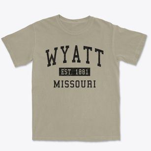 Wyatt Missouri Classic Established Premium Heavyweight T-shirt