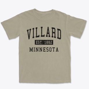 Villard Minnesota Classic Established Premium Heavyweight T-shirt