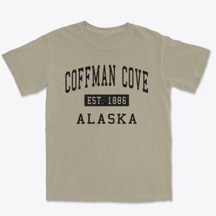 Coffman Cove Alaska Classic Established Premium Heavyweight T-shirt
