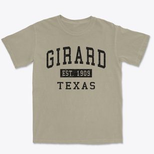 Girard Texas Classic Established Premium Heavyweight T-shirt