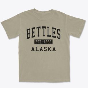 Bettles Alaska Classic Established Premium Heavyweight T-shirt