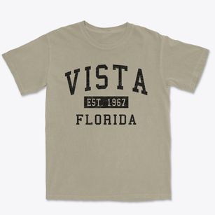 Vista Florida Classic Established Premium Heavyweight T-shirt