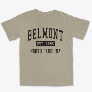 Belmont North Carolina Classic Established Premium Heavyweight T-shirt