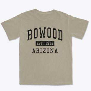 Rowood Arizona Classic Established Premium Heavyweight T-shirt