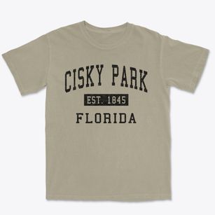 Cisky Park Florida Classic Established Premium Heavyweight T-shirt
