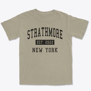 Strathmore New York Classic Established Premium Heavyweight T-shirt