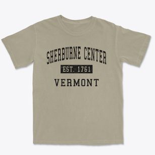 Sherburne Center Vermont Classic Established Premium Heavyweight T-shirt