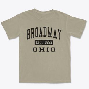 Broadway Ohio Classic Established Premium Heavyweight T-shirt