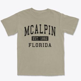 Mcalpin Florida Classic Established Premium Heavyweight T-shirt