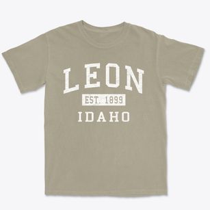 Leon Idaho Classic Established Premium Heavyweight T-shirt