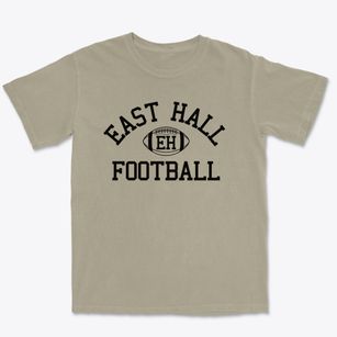 East Hall High School Classic Football Premium Heavyweight T-shirt