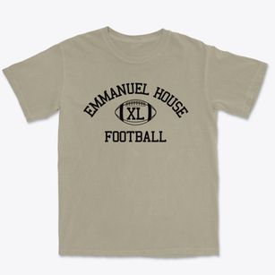 Emmanuel House Kindergarten Classic Football Premium Heavyweight T-shirt
