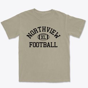 Northview High School Classic Football Premium Heavyweight T-shirt