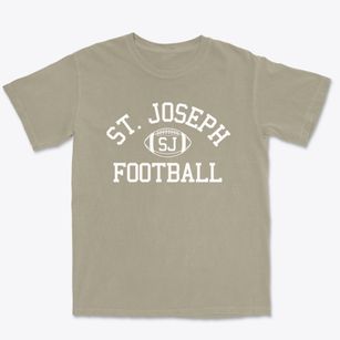 St. Joseph Classic Football Premium Heavyweight T-shirt