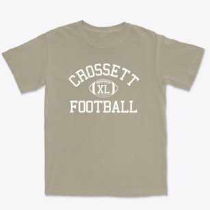 Crossett Senior High School Classic Football Premium Heavyweight T-shirt