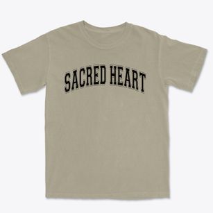 Sacred Heart School Varsity Arch Premium Heavyweight T-shirt