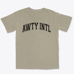 The Awty International School Varsity Arch Premium Heavyweight T-shirt