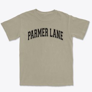 Parmer Lane Elementary School Varsity Arch Premium Heavyweight T-shirt