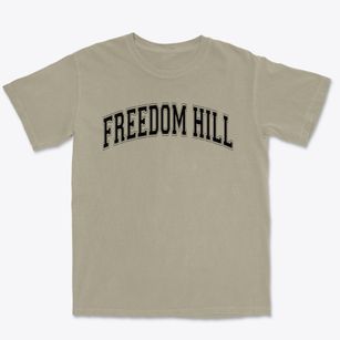 Freedom Hill Elementary School Varsity Arch Premium Heavyweight T-shirt