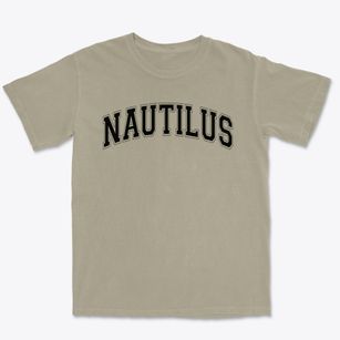 Nautilus Elementary School Varsity Arch Premium Heavyweight T-shirt