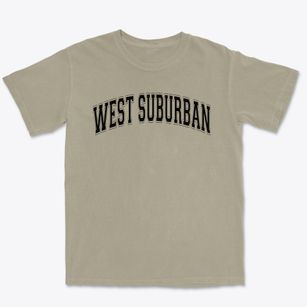 West Suburban Christian Academy Varsity Arch Premium Heavyweight T-shirt