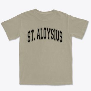 Saint Aloysius School Varsity Arch Premium Heavyweight T-shirt