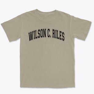Wilson C. Riles Middle School Varsity Arch Premium Heavyweight T-shirt