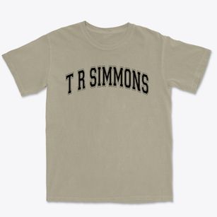 T R Simmons Elementary School Varsity Arch Premium Heavyweight T-shirt