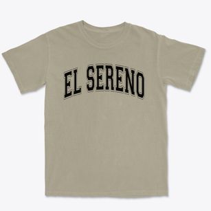 El Sereno Elementary School Varsity Arch Premium Heavyweight T-shirt