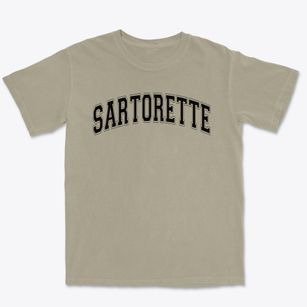 Sartorette Elementary School Varsity Arch Premium Heavyweight T-shirt