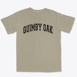 Quimby Oak Middle School Varsity Arch Premium Heavyweight T-shirt