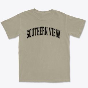 Southern View Elementary School Varsity Arch Premium Heavyweight T-shirt